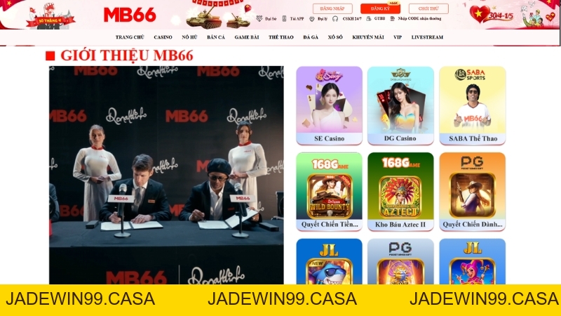 Giới Thiệu MB66 – Nền Tảng Giải Trí Trực Tuyến Uy Tín - JADEWIN99.CASA
