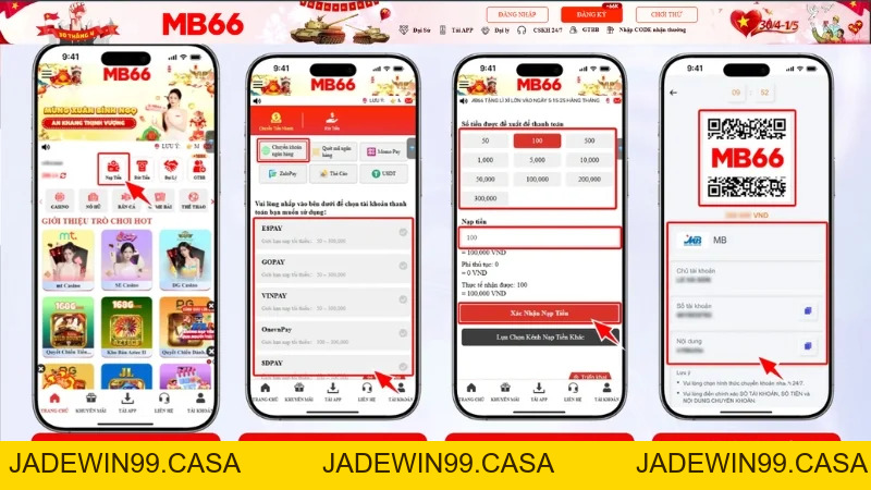 Hướng dẫn - MB66 - JADEWIN99.CASA
